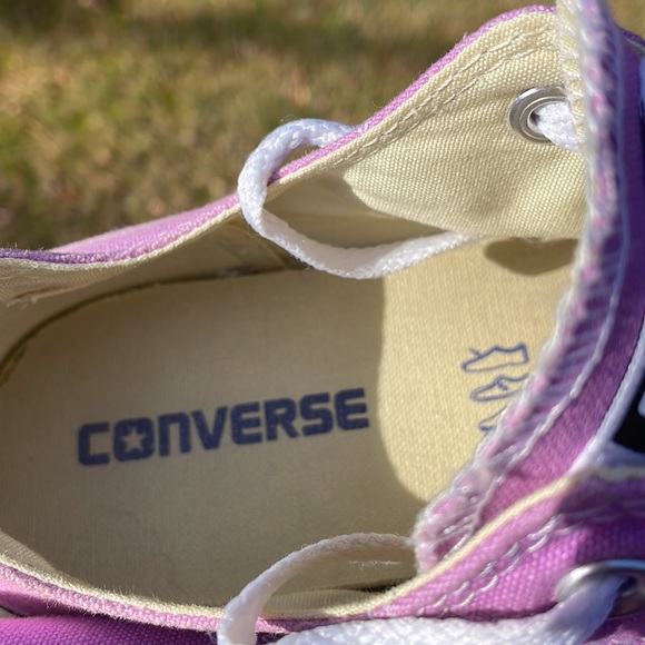 Converse Purple Low-Top Sneakers - Picture 11 of 11